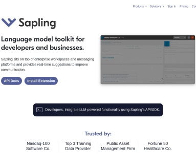 Sapling AI Content Detector